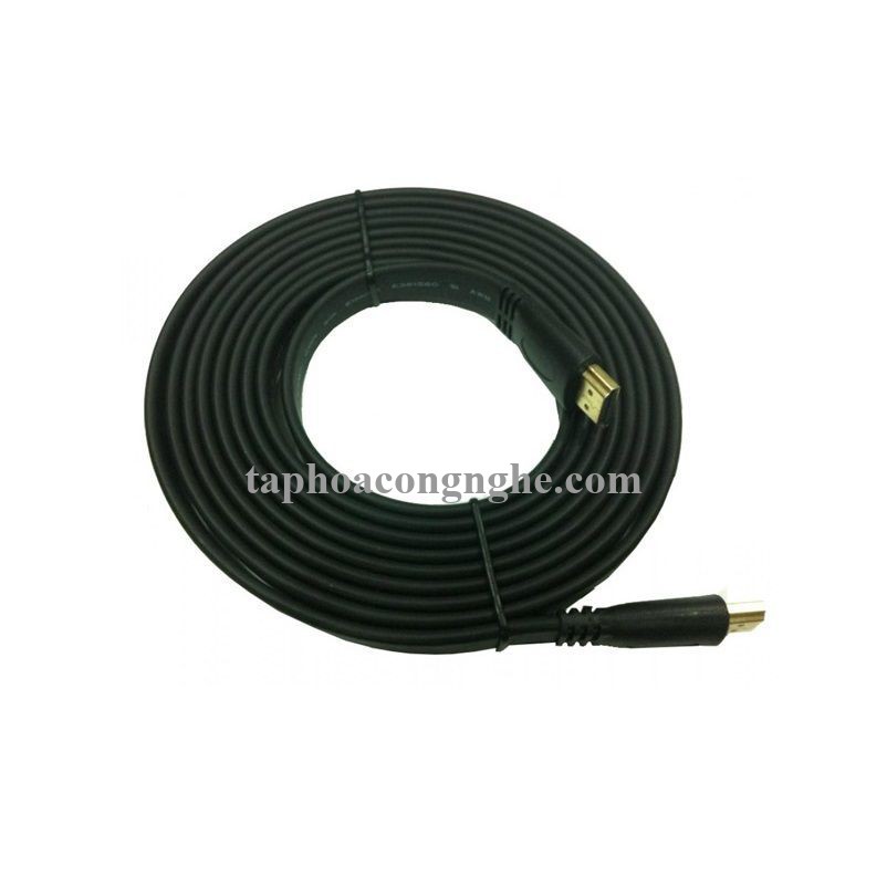 Unitek 25587 5M19A 5M Màu Đen Dây Dẹp Cáp Hdmi 1.4 30025587